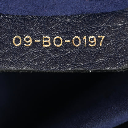 Christian Dior Grained Calfskin Medium Diorama Flap Bag Indigo 7 of 15