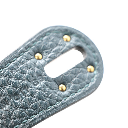Hermes Taurillon Clemence Lindy 30 Vert Cypress 7 of 13