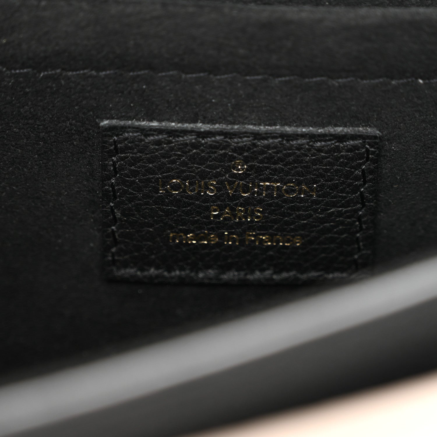 Louis Vuitton Grained Calfskin Lockme Tender Black 6 of 9