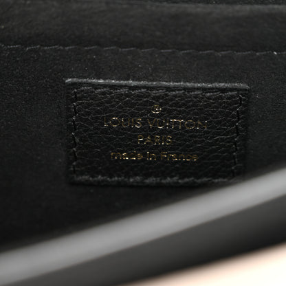 Louis Vuitton Grained Calfskin Lockme Tender Black 6 of 9