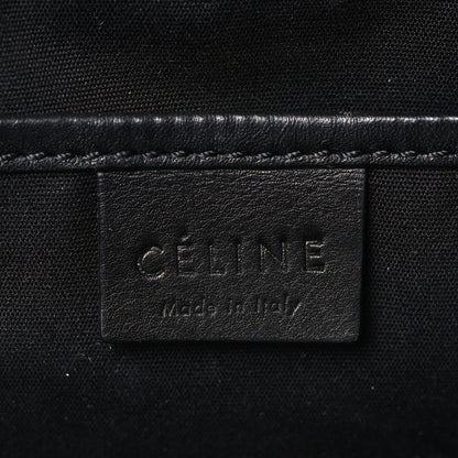 Celine Pebbled Calfskin Nano Luggage Black 6 of 10
