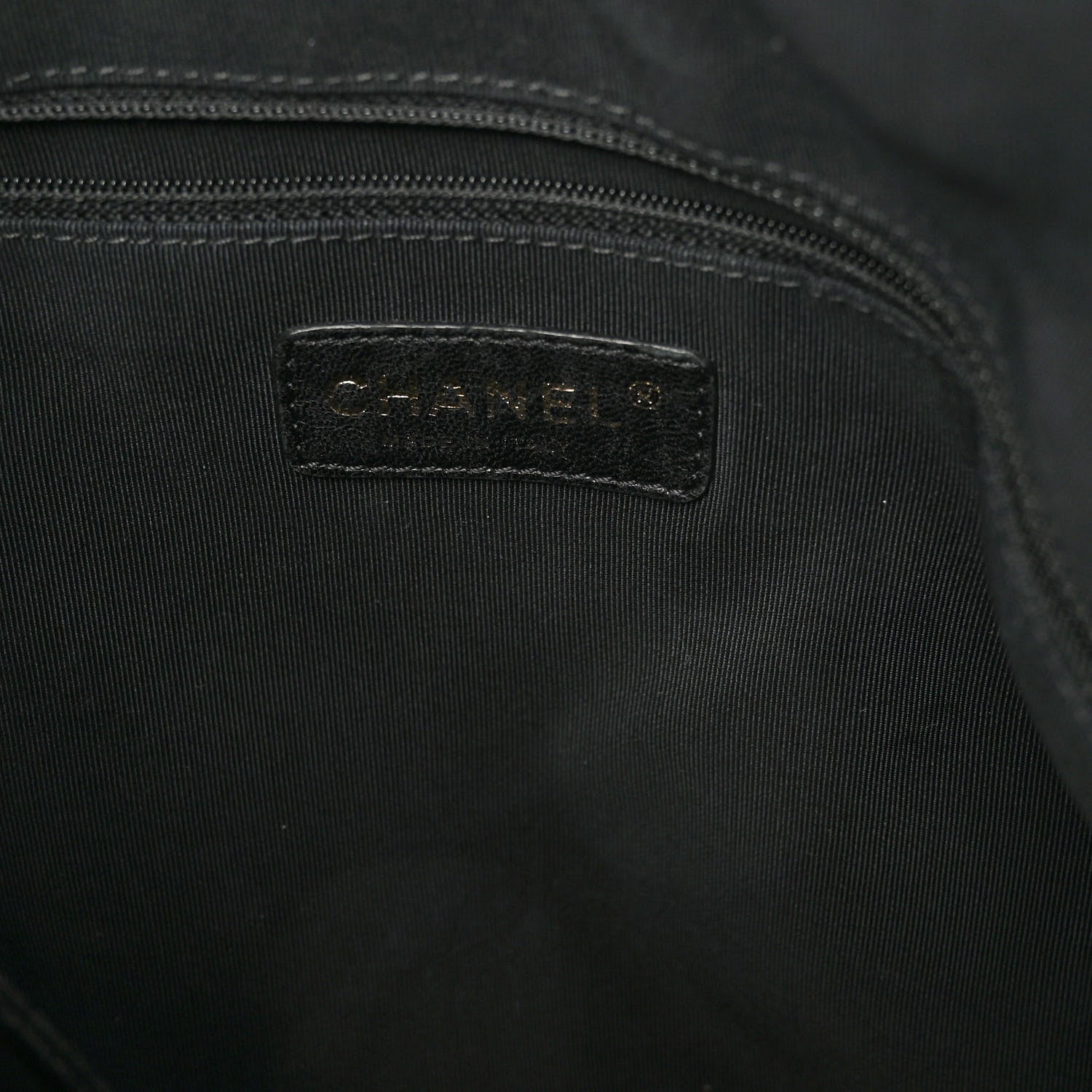 Chanel Calfskin Quilted Large Chain Me Hobo Black 6 of 9