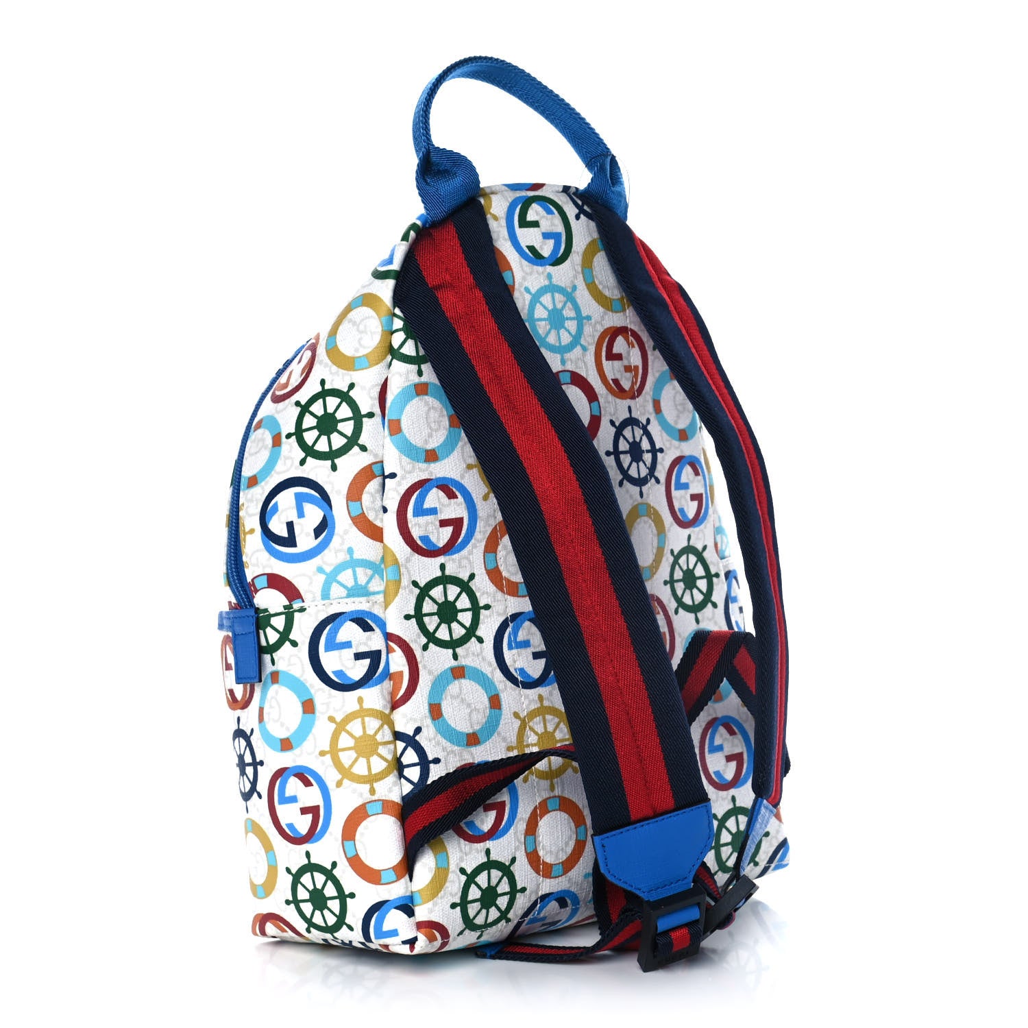 Gucci GG Supreme Monogram Sea Children's Backpack 2 of 10