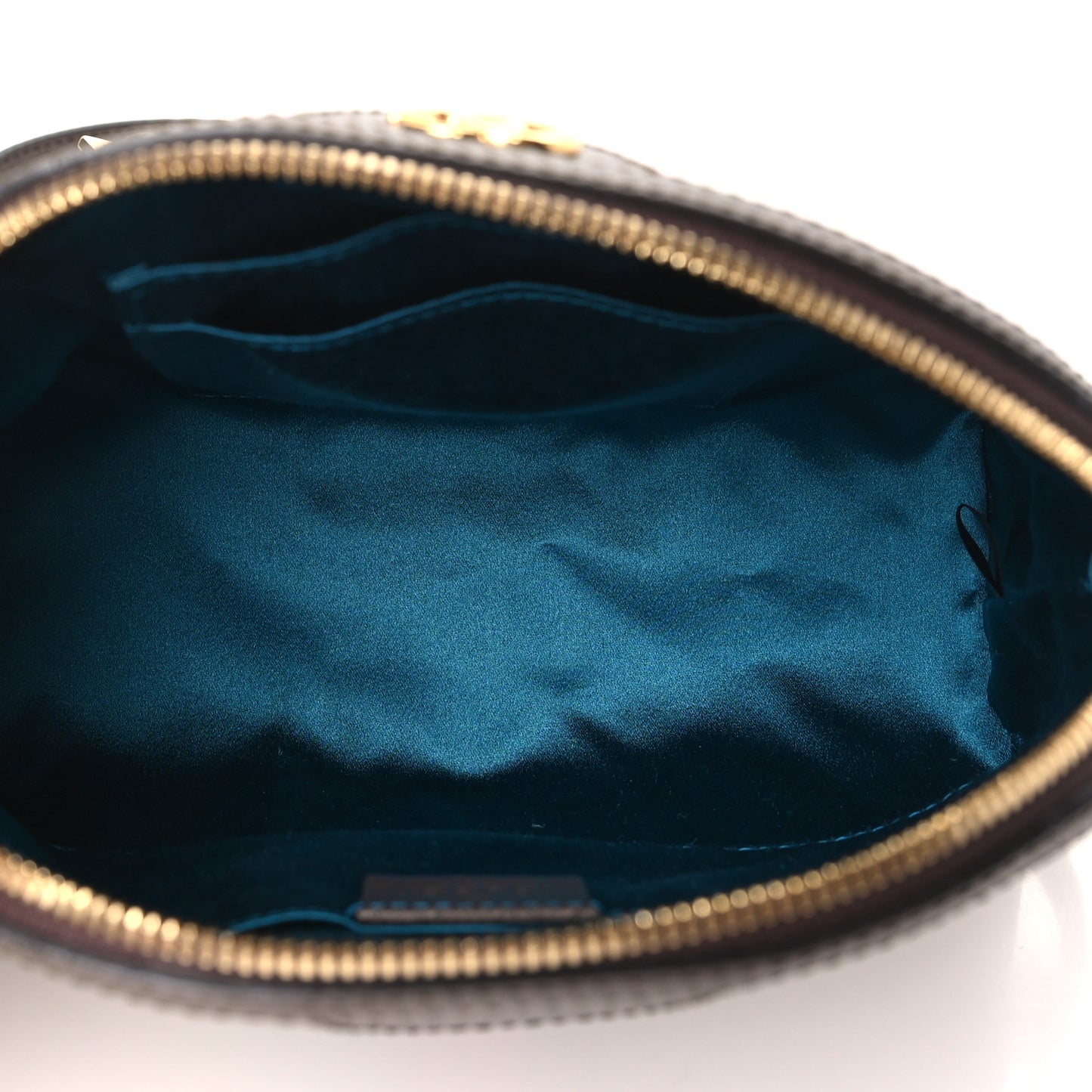 GG Supreme Monogram Textured Dollar Calfskin Web Small Ophidia Dome Shoulder Bag Beige Ebony New Acero
