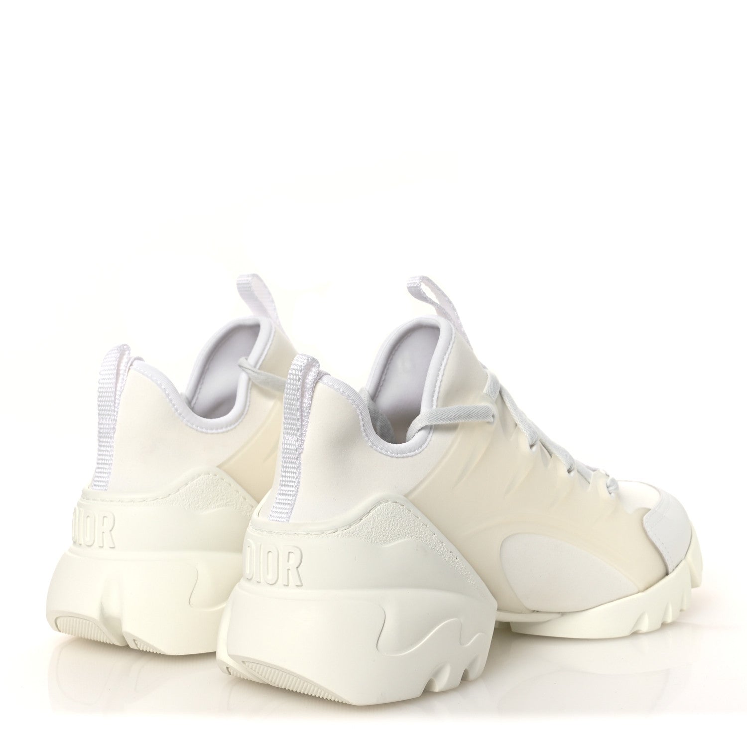 Christian Dior Technical Fabric Rubber Womens D-Connect Sneakers