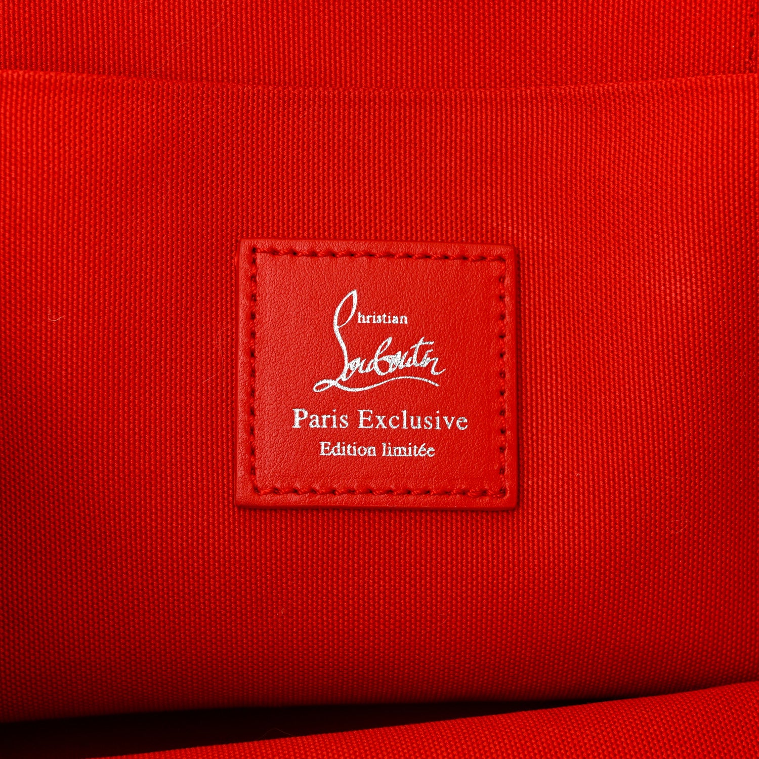 Christian Louboutin Frangibus Printed Medium Tote Orange Multicolor 6 of 11
