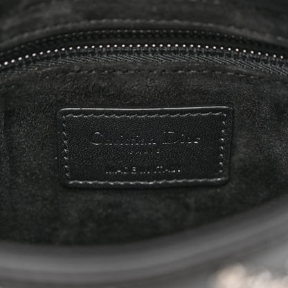 Christian Dior Lambskin Cannage Lucky Star Studded Mini Lady Dior Black Black 6 of 13