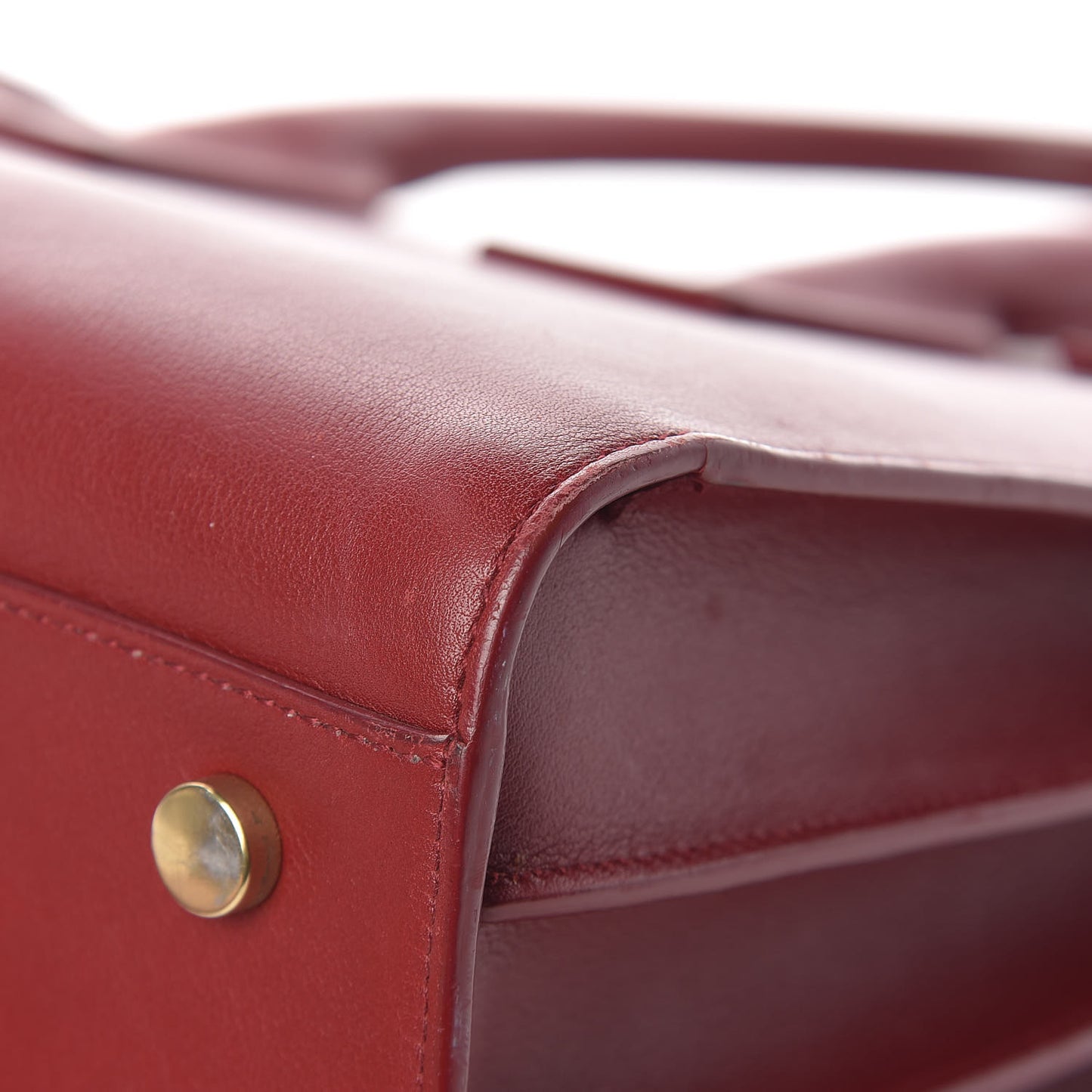Calfskin Small Sac De Jour Oxblood