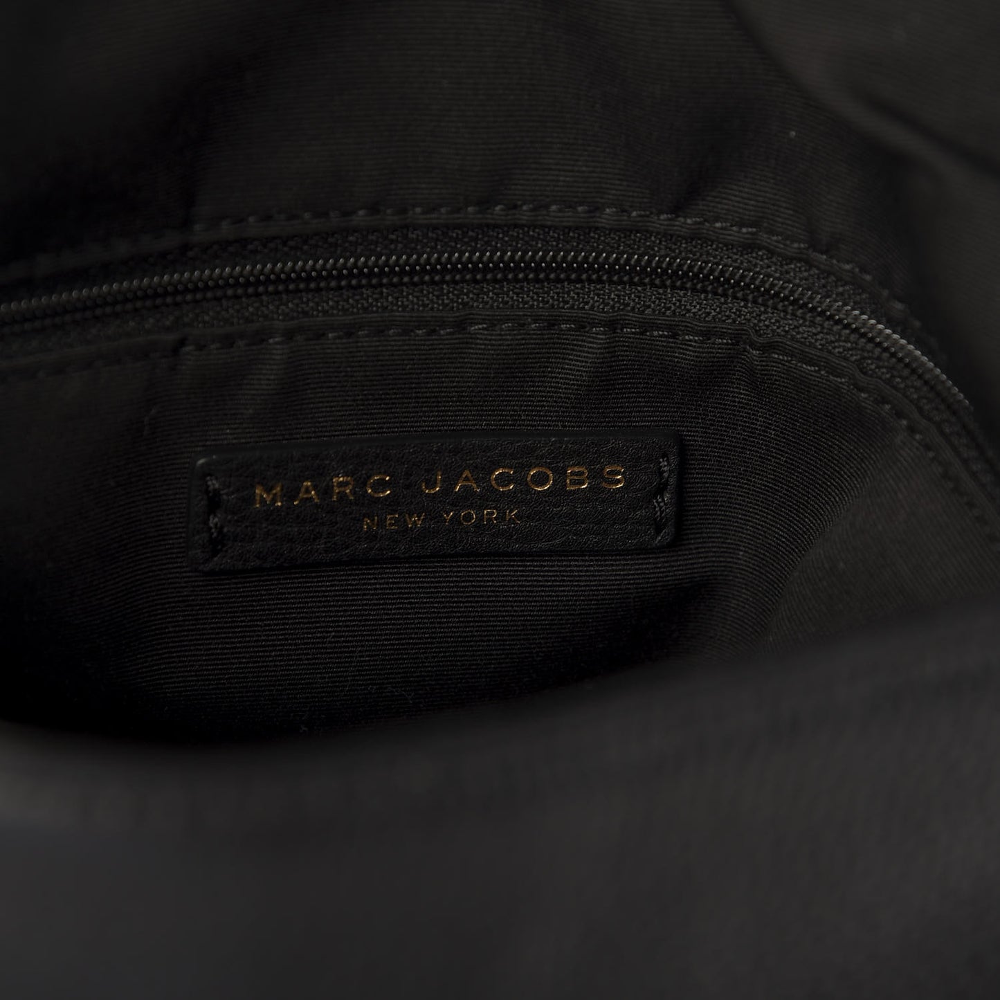 Pebbled Calfskin Backpack Black