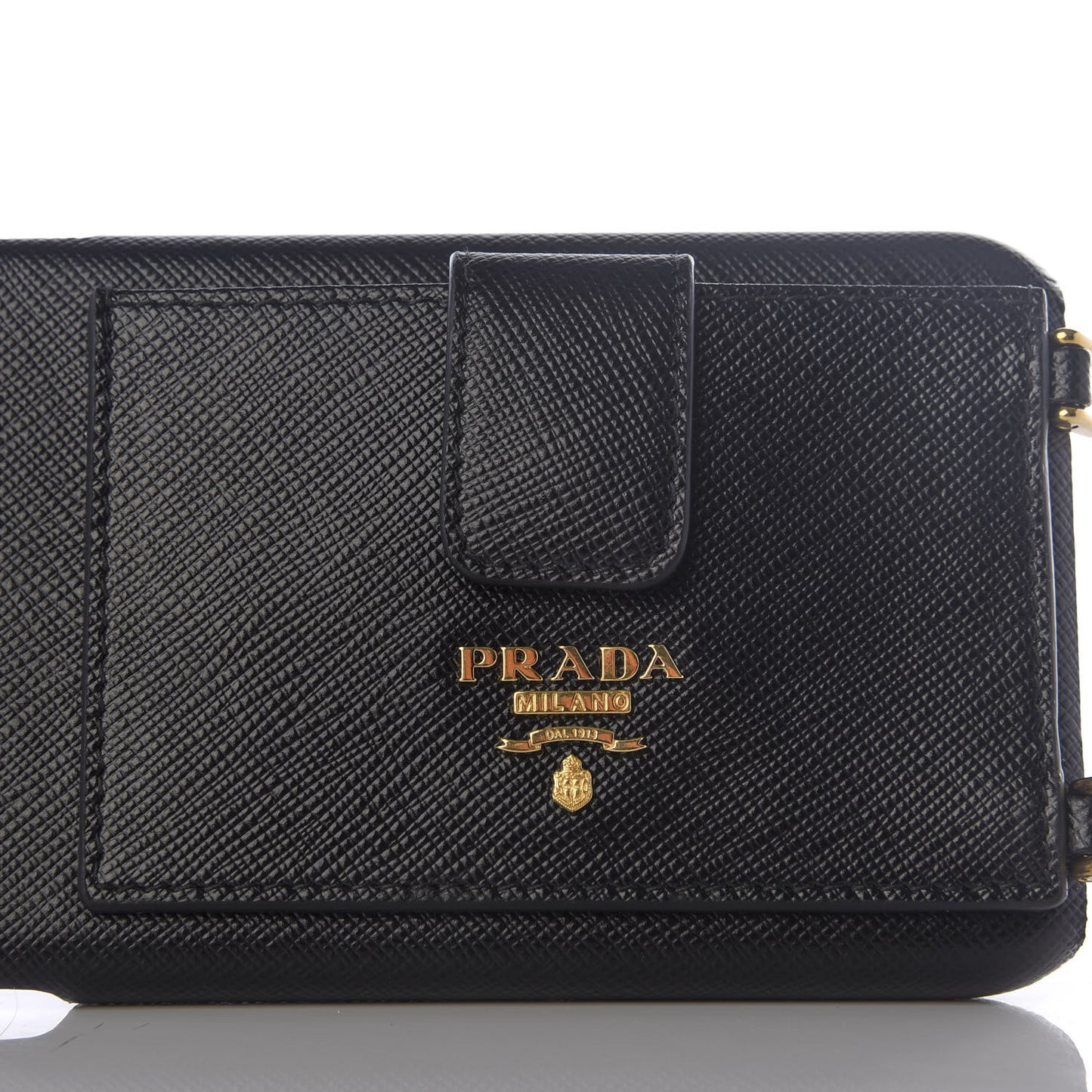 Saffiano Metal iPhone XS Max Case Black