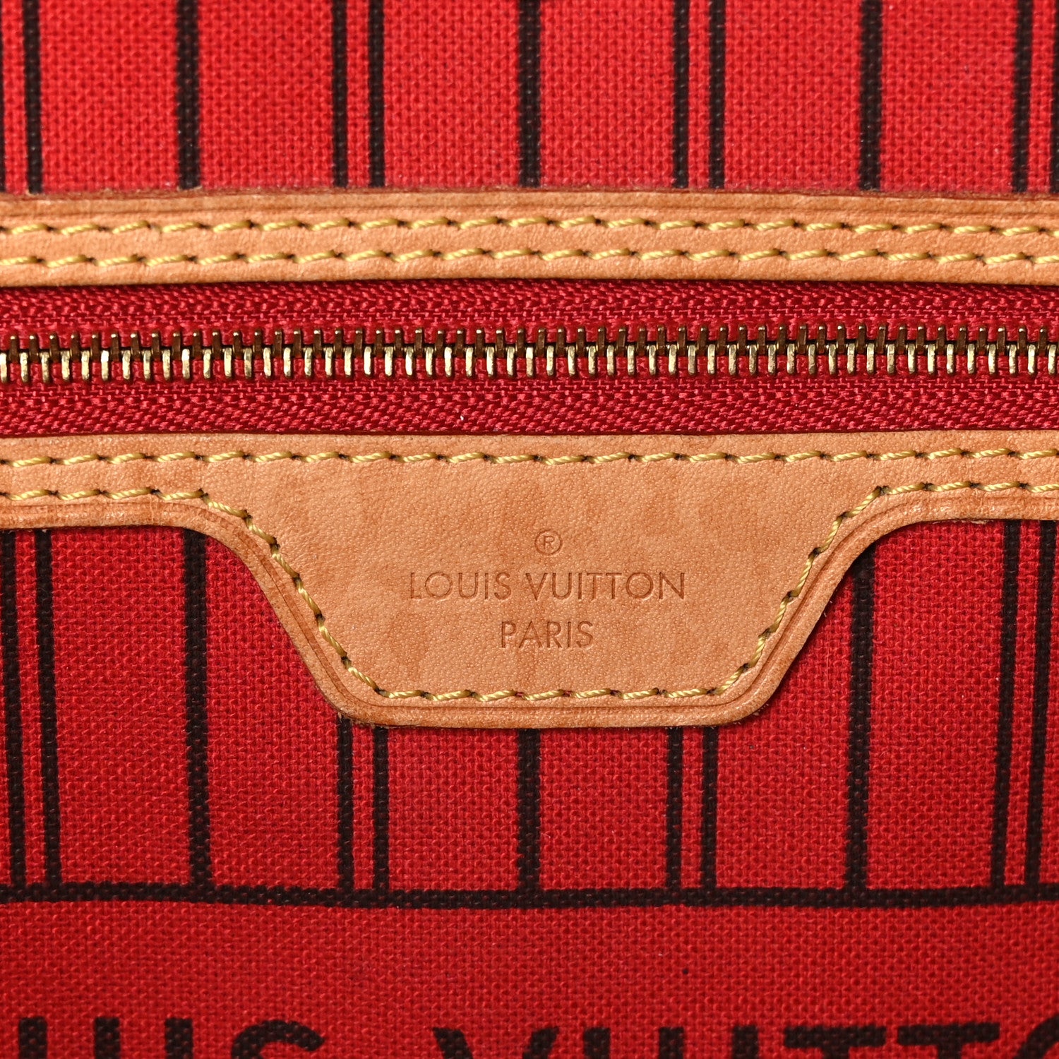 Louis Vuitton Monogram Neo Neverfull MM Cherry 6 of 9