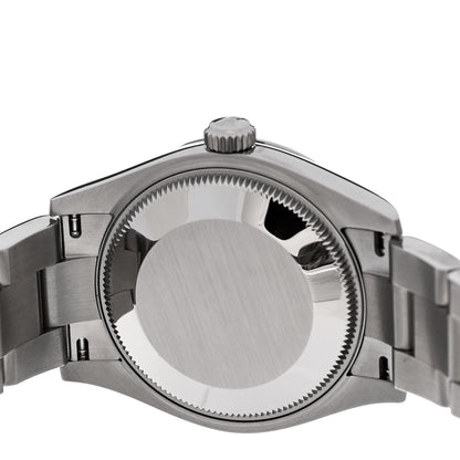 Rolex Stainless Steel 31mm Oyster Perpetual Watch Green 277200 4 of 5
