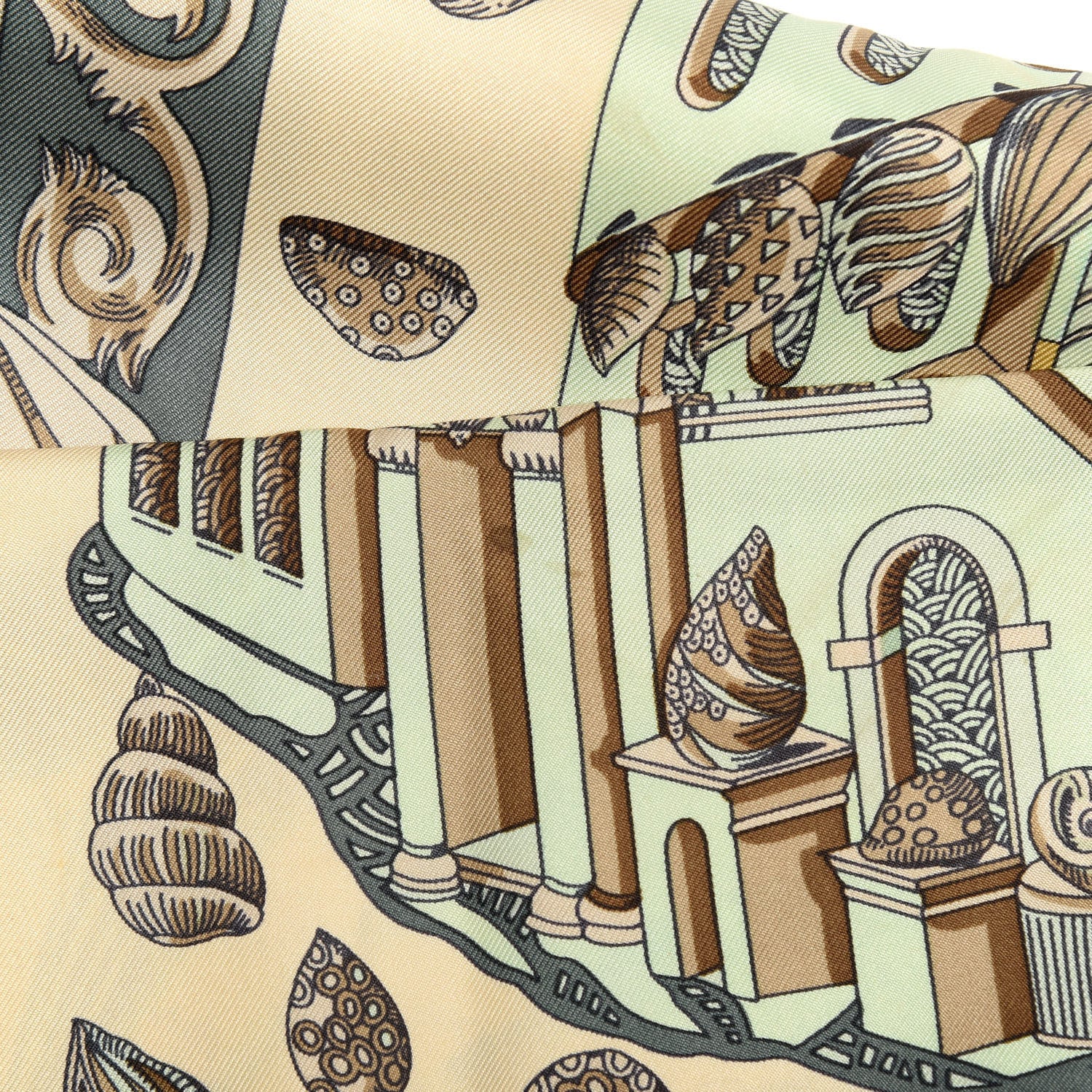 Hermes Silk L’Atlantide Scarf 90 5 of 5