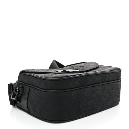 Louis Vuitton Taurillon Monogram S Lock Messenger Black 4 of 10