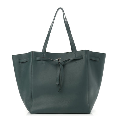 Celine Soft Grained Calfskin Small Belt Cabas Phantom Amazone 1 of 10