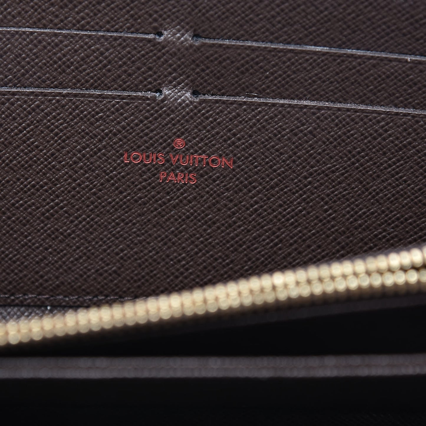Damier Ebene Zippy Wallet