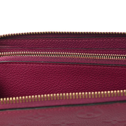 Louis Vuitton Empreinte Clemence Wallet Raisin 8 of 13