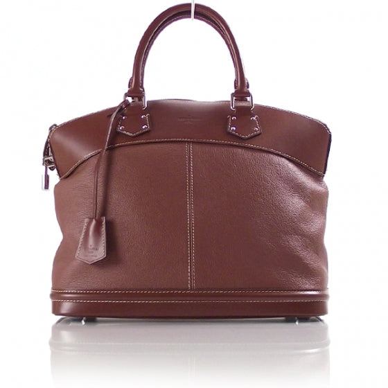 Louis Vuitton Suhali Lockit MM Brown 1 of 8