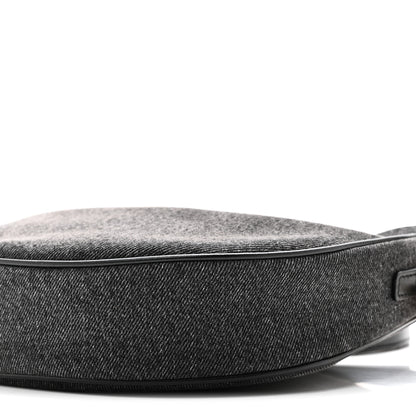 Celine Denim Teen Lulu Shoulder Bag Dark Grey 8 of 8