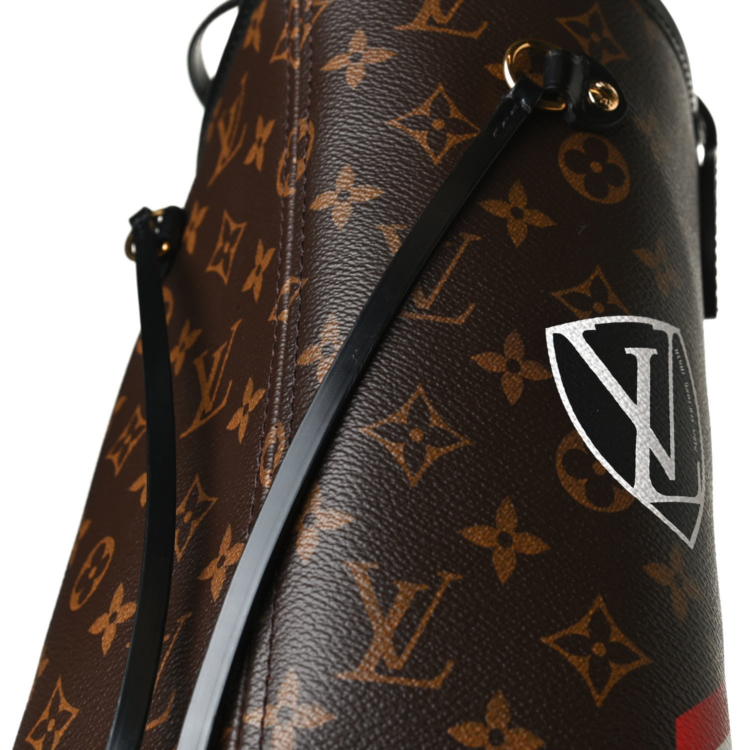 Louis Vuitton Monogram World Tour Neverfull MM 14 of 16
