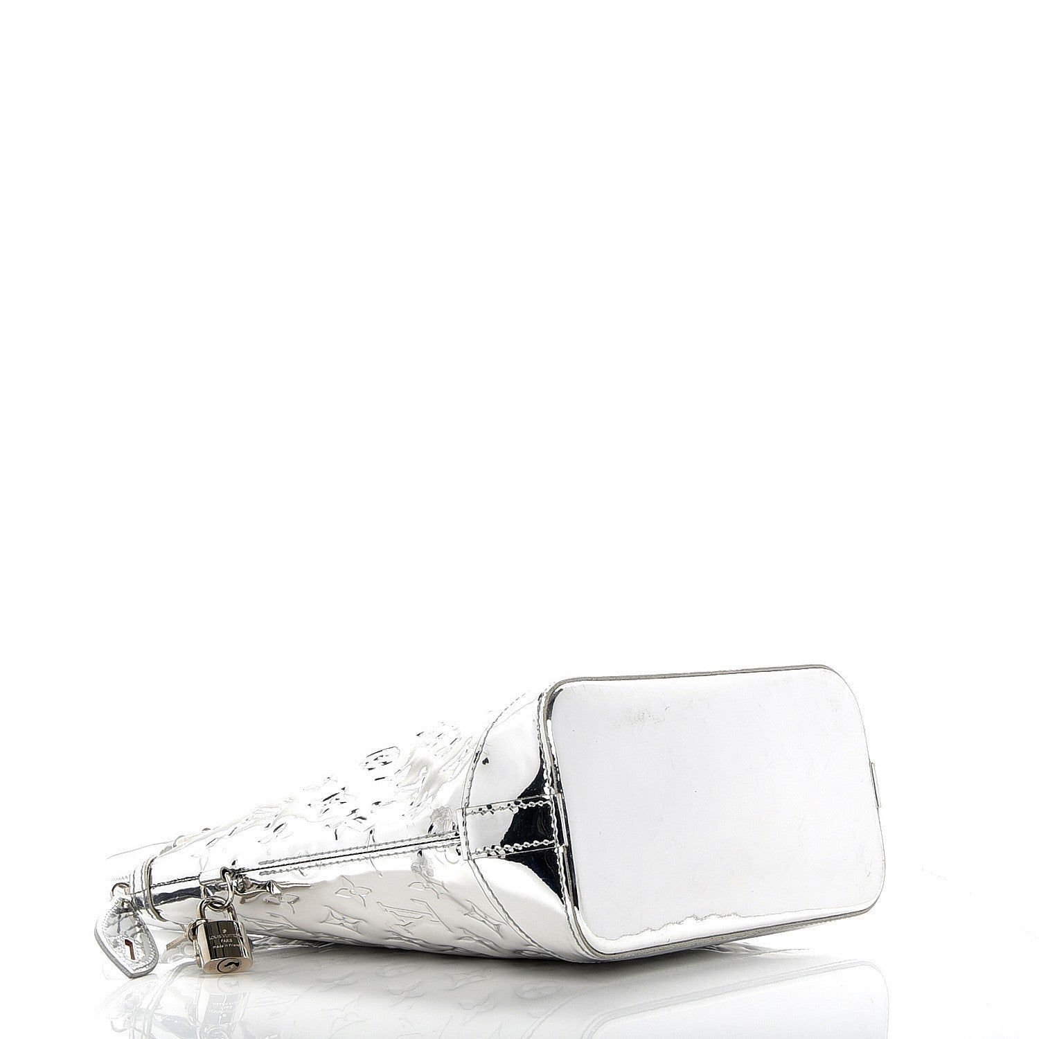 Louis Vuitton Monogram Miroir Lockit Silver 4 of 11