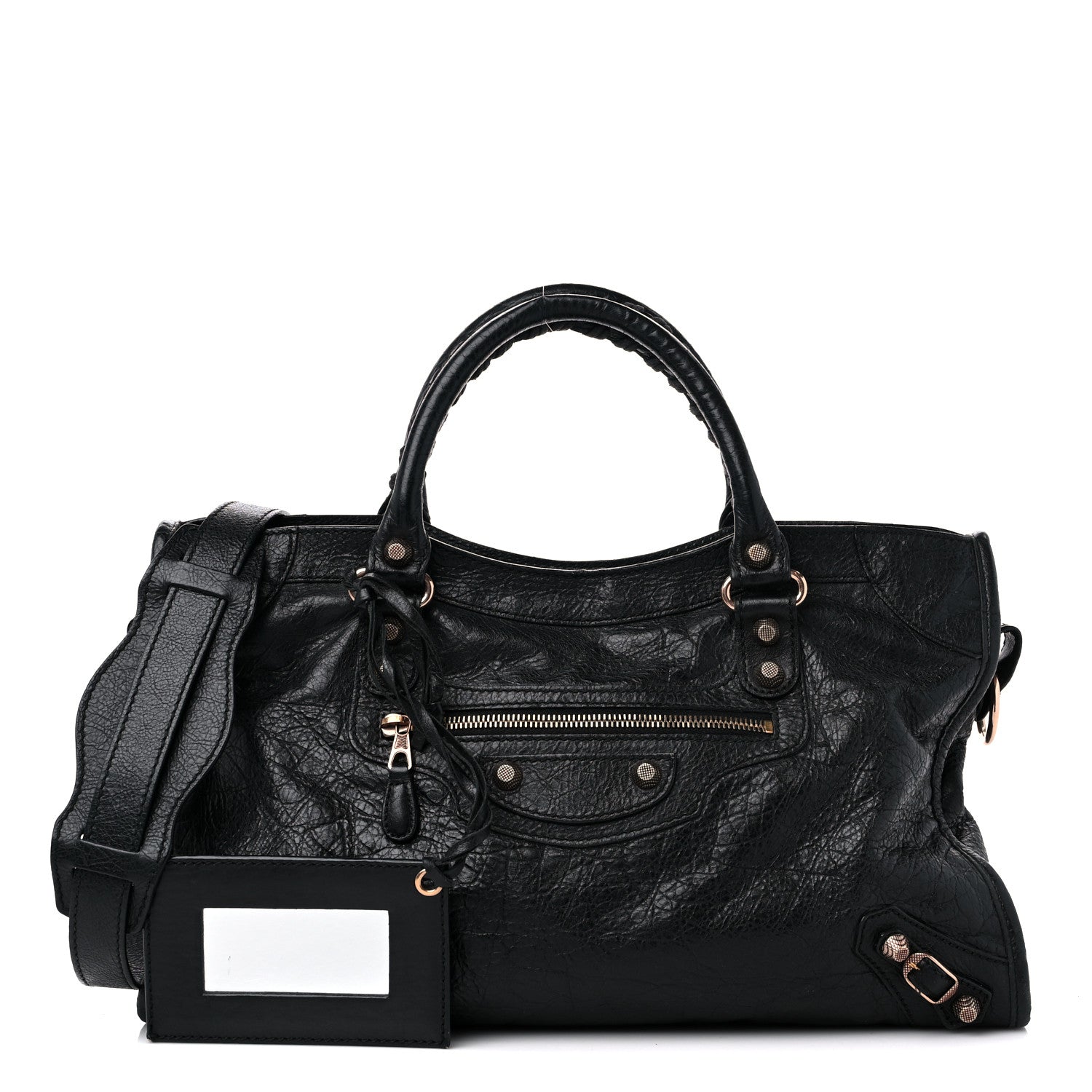 Balenciaga Agneau Giant 12 Rose Gold Hardware City Black 1 of 18