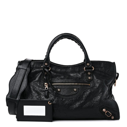 Balenciaga Agneau Giant 12 Rose Gold Hardware City Black 1 of 18