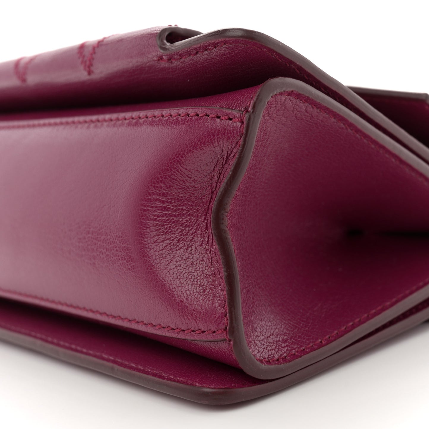 Goatskin Quilted Small GV3 Shoulder Bag Orchid Purple