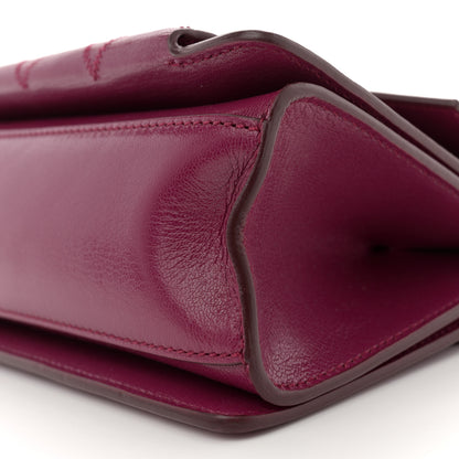 Givenchy Goatskin Quilted Small GV3 Shoulder Bag Orchid Purple 9 of 9