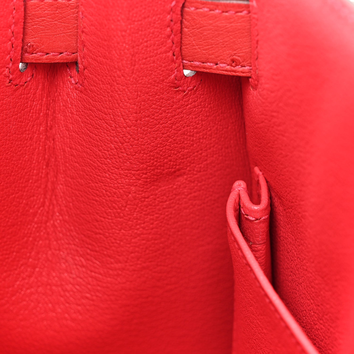 Hermes Ostrich Kelly Sellier 28 Bougainvillea 12 of 16