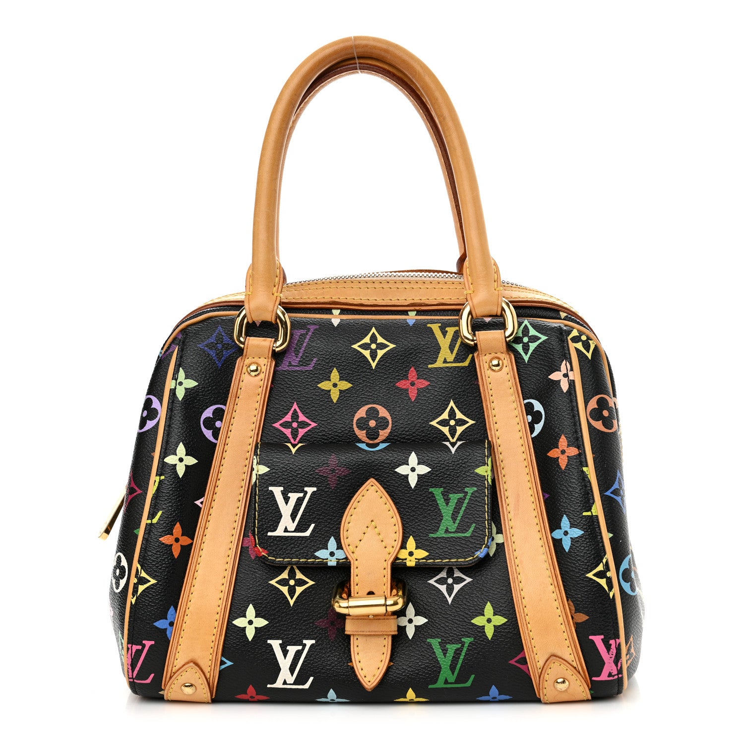 Louis Vuitton Monogram Multicolor Priscilla Black 1 of 13