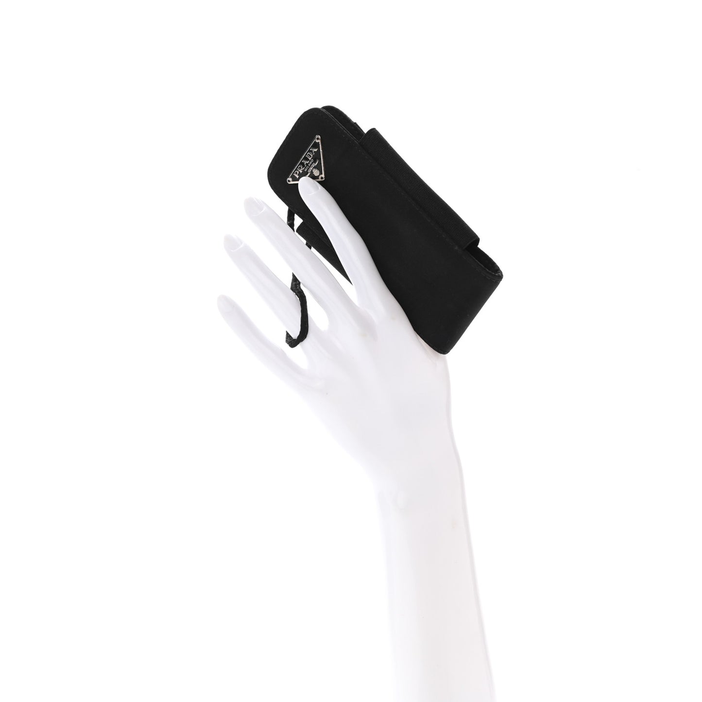 Nylon Phone Case Pouch Black