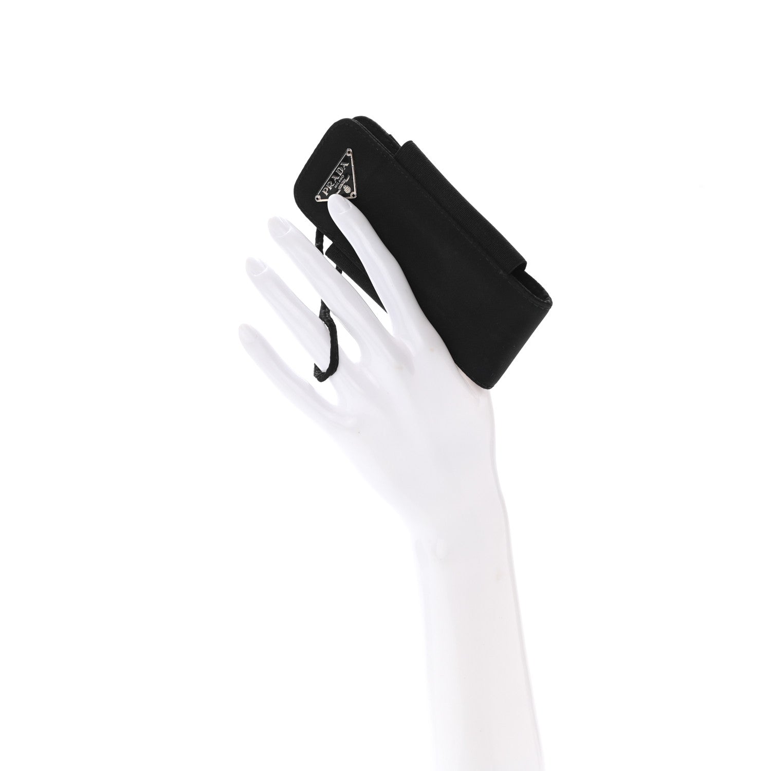 Prada Nylon Phone Case Pouch Black 2 of 5