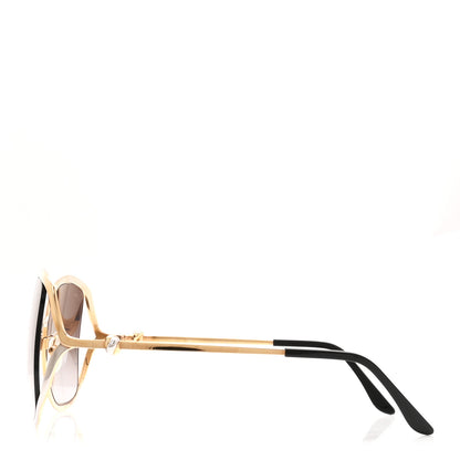 Cartier Metal Trinity Sunglasses CT0225SA 002 Gold Silver 3 of 7