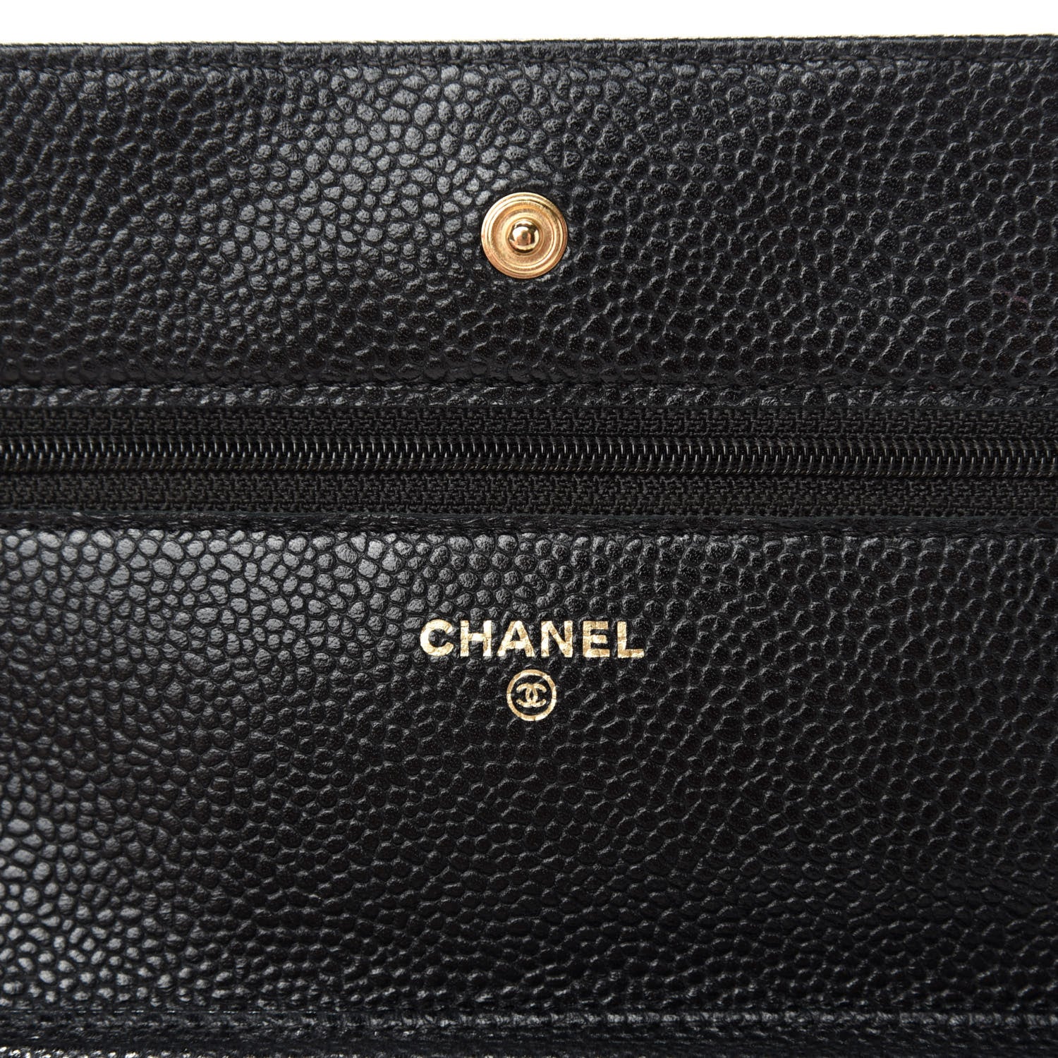 Chanel Caviar Quilted Wallet On Chain WOC Black 8 of 11