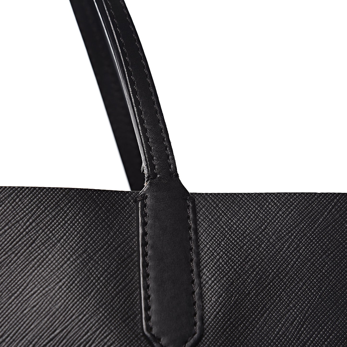 Textured Coated Canvas Pixel Madonna Print Medium Antigona Tote Black