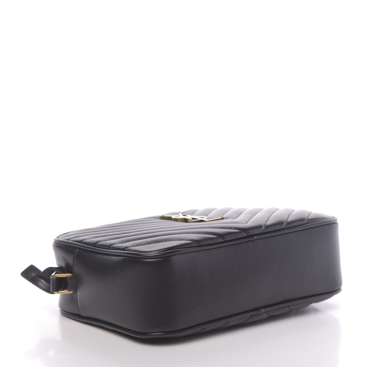 Calfskin Matelasse Monogram Lou Camera Bag Black