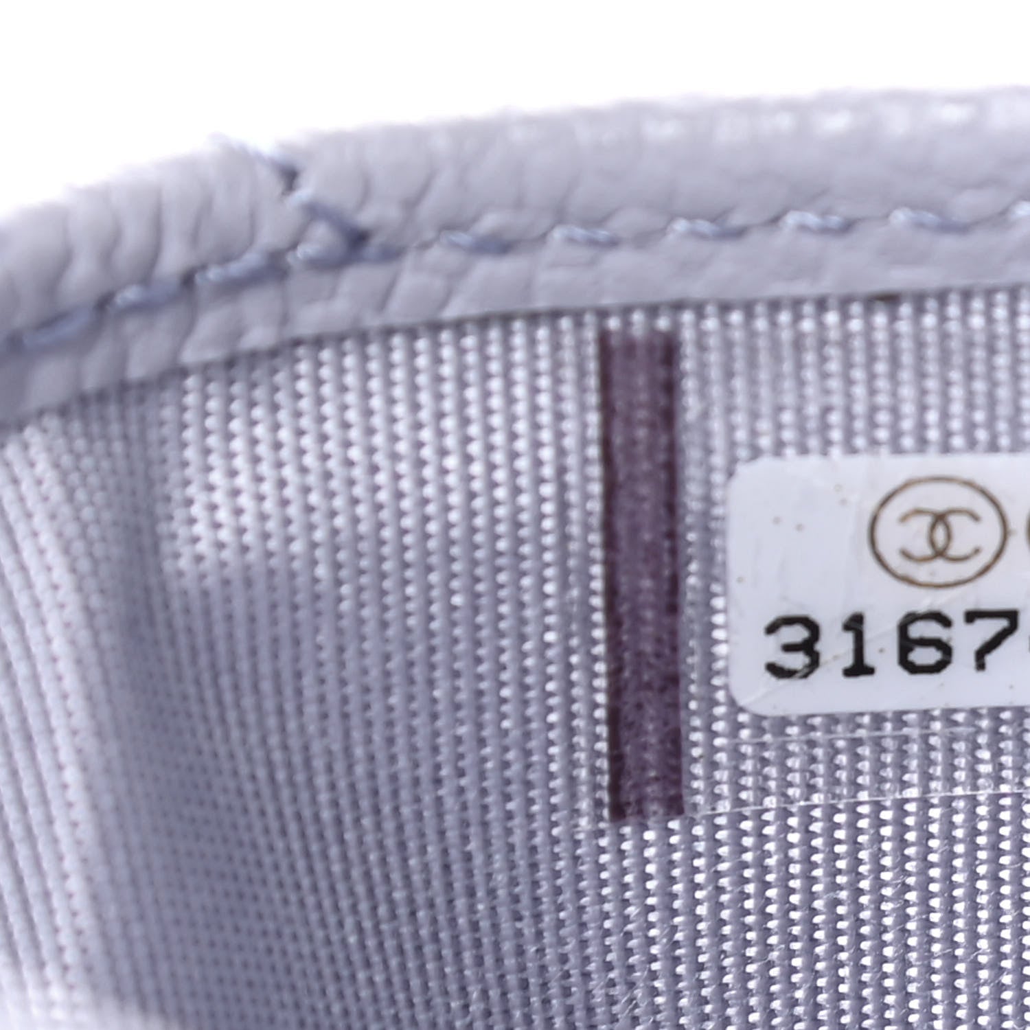 Chanel Caviar Quilted Card Holder Light Purple 8 of 8