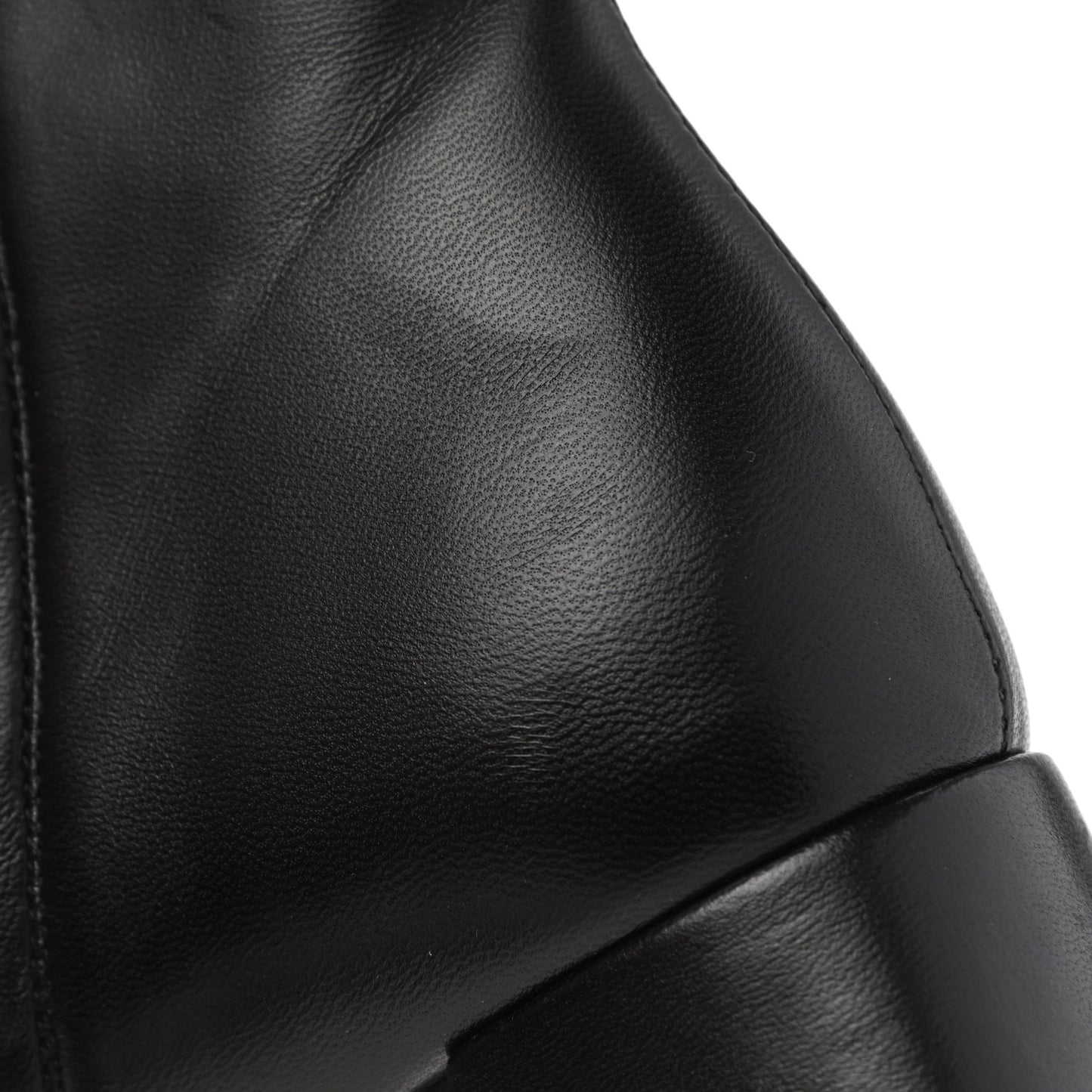 Nappa Charlotte Horsebit 55mm Ankle Boots 35.5 Black