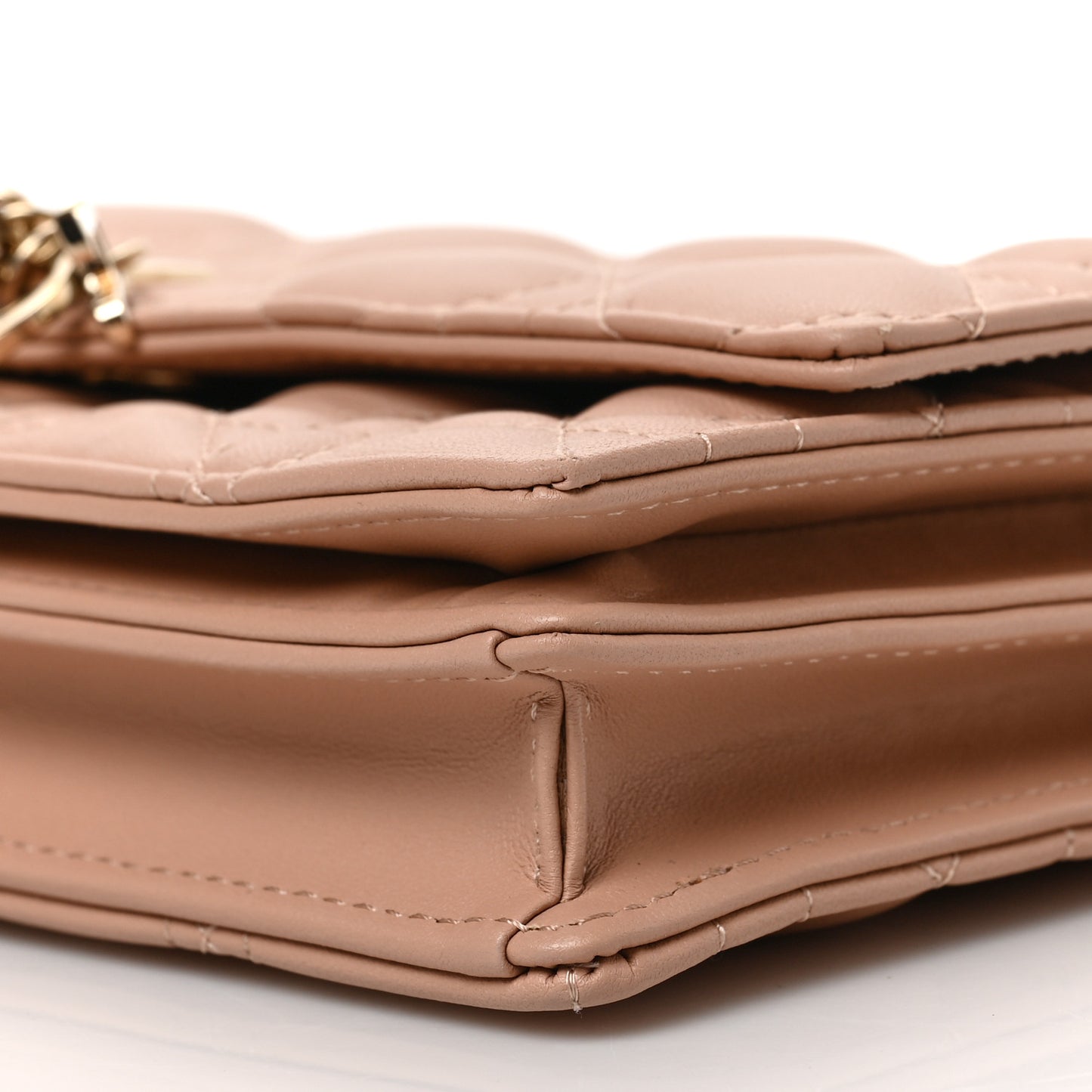 Lambskin Cannage Mini My Dior Bag Rose Des Vents