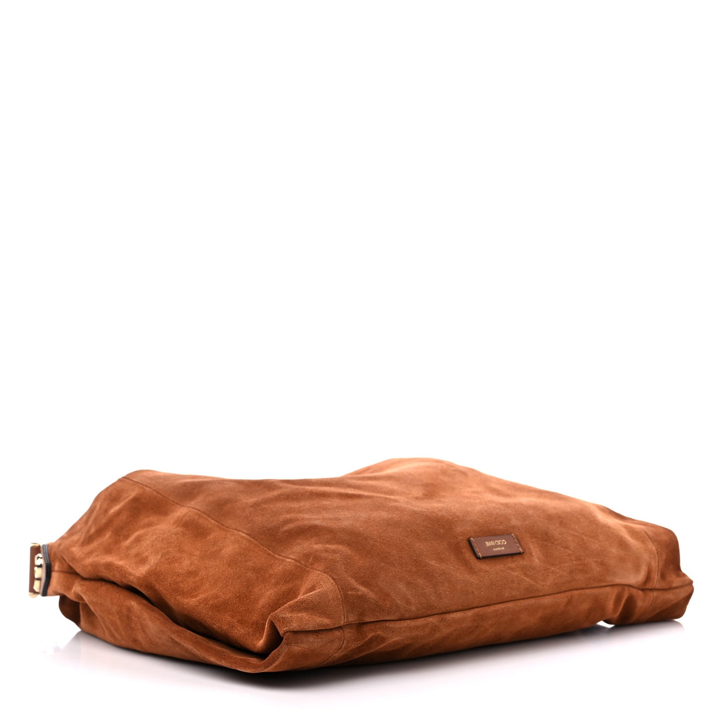Suede Shoulder Bag Dark Tan