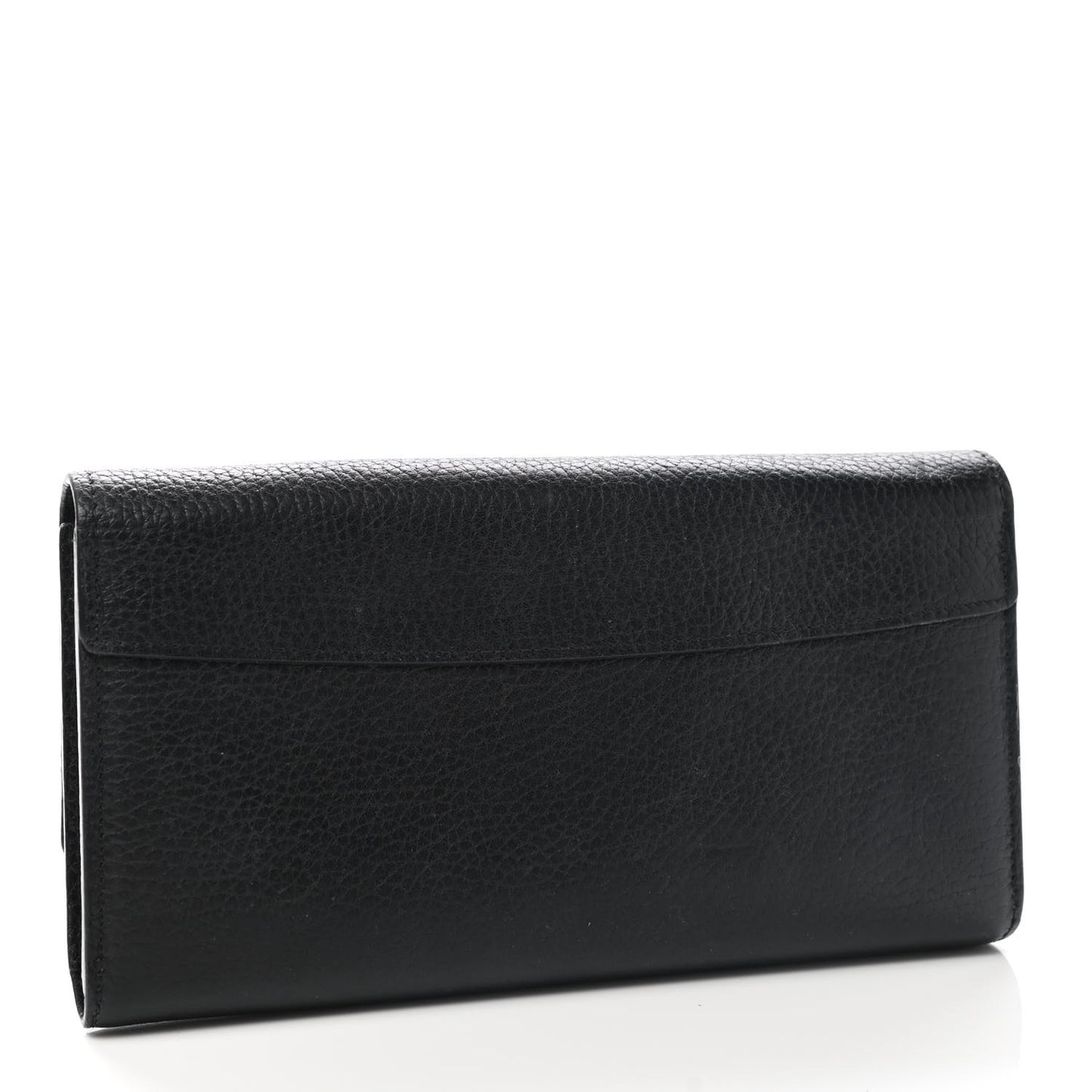 Taurillon Embellished Capucines Long Wallet Black