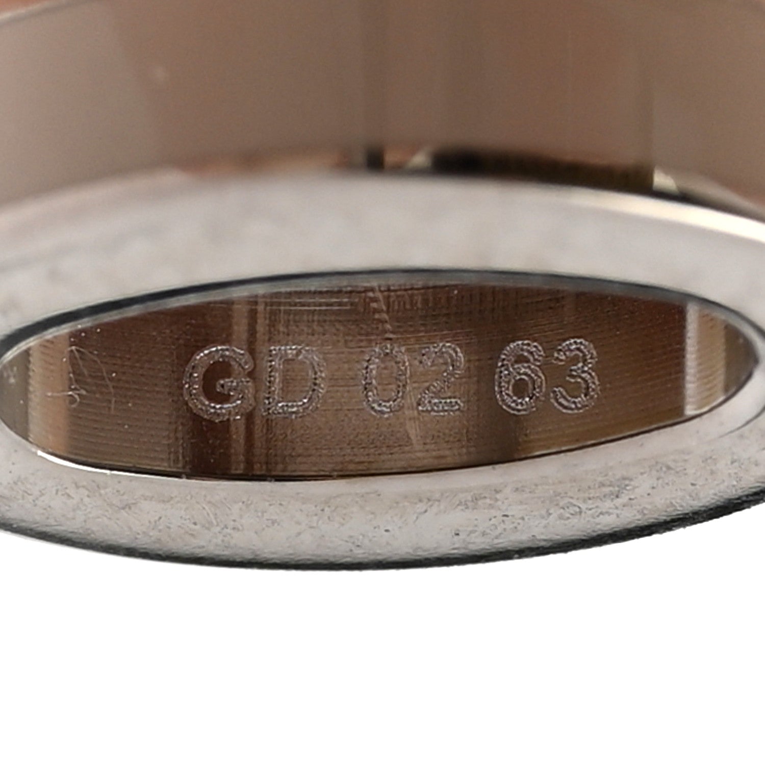 Hermes Palladium Lacquered Mini Pop H Earrings Marron Glace 5 of 5