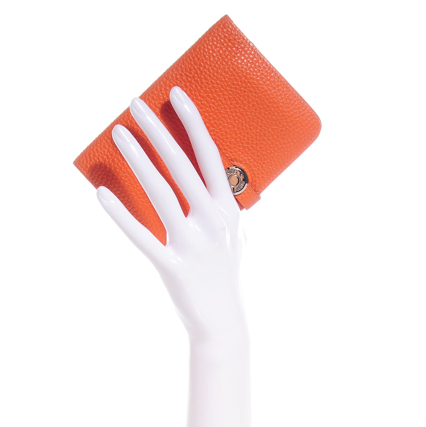 Togo Dogon Compact Wallet Orange