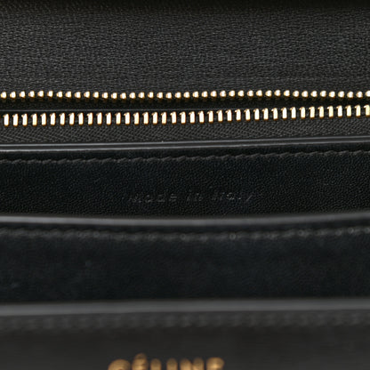 Celine Box Calfskin Medium Classic Box Flap Black 13 of 23