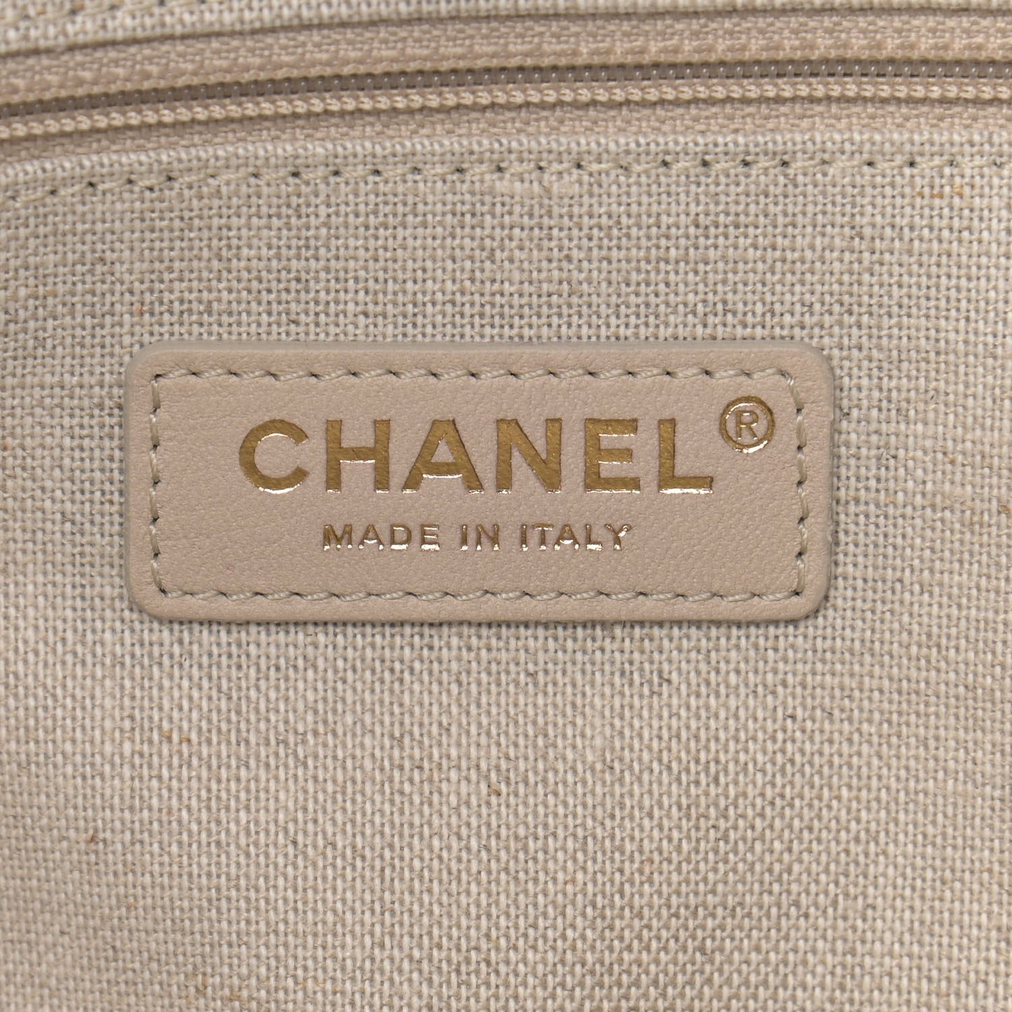 Calfskin Medium Deauville Tote Black Multicolor