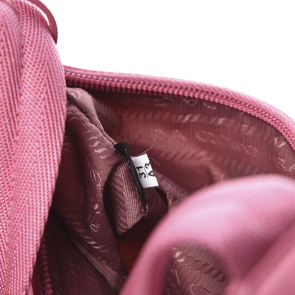 Prada Tessuto Nylon Mini Re-Edition 2000 Bag Begonia 8 of 11