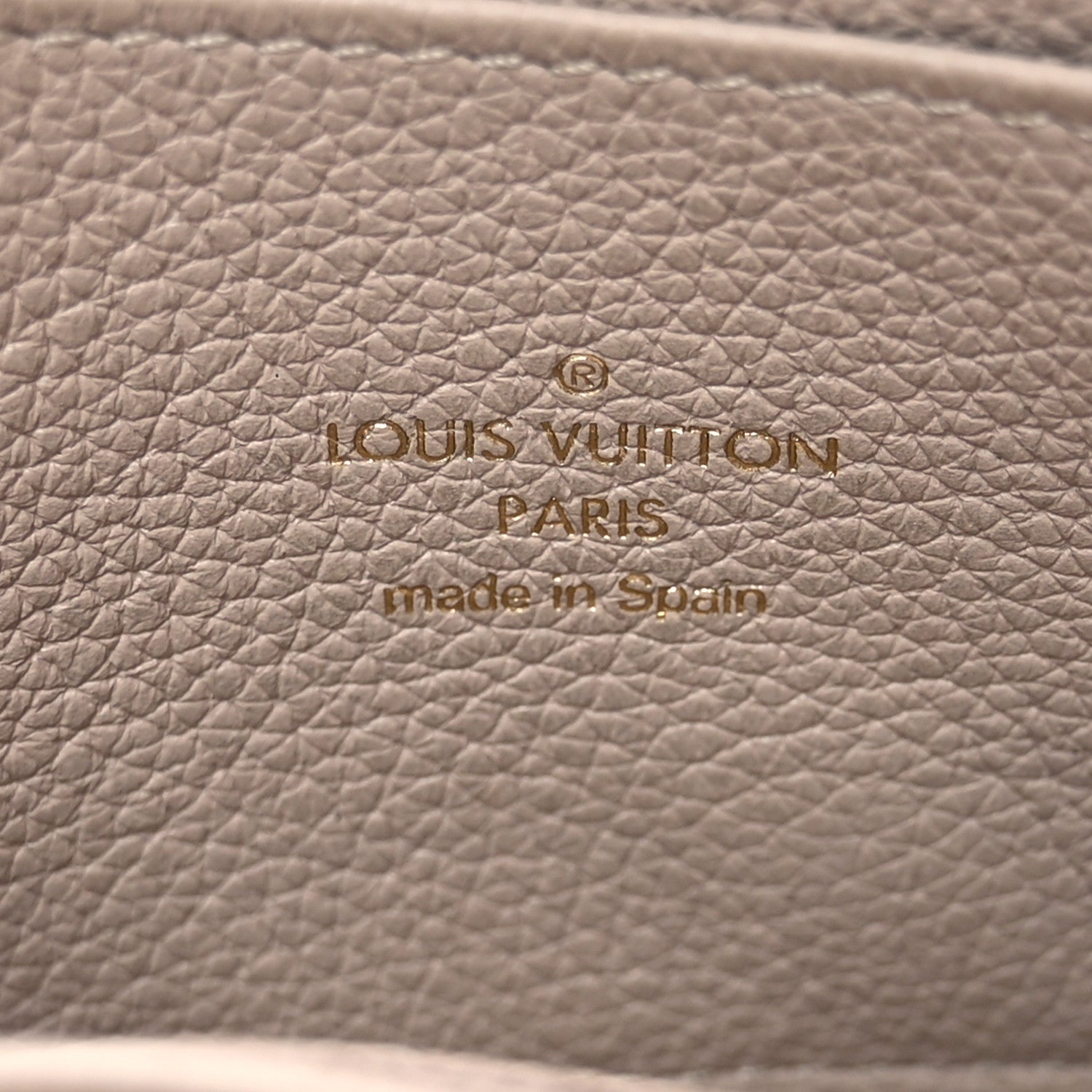 Louis Vuitton Calfskin Lockme Zippy Coin Purse Greige 6 of 6