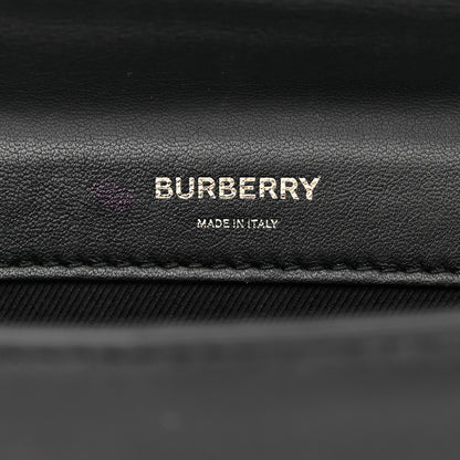 Burberry Lambskin Quilted Medium Lola Bag Black 6 of 8