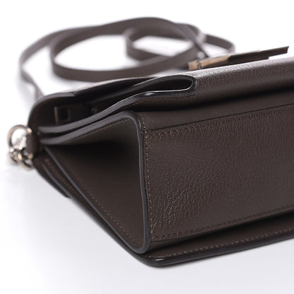Givenchy Goatskin Small GV3 Shoulder Bag Heather Grey 7 of 9